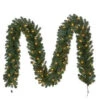 12 Ft. Pre-Lit Fairwood Garland X 340 Tips With 100 UL Indoor/Outdoor Clear Lights-GTC0P3A01C00 206795380