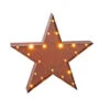 12 In. H Rustic Brown Metal Star-92918 206625129 -Christmas Decoration Store 12 in. h rustic brown metal star 92918