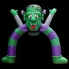 120 In. W X 40 In. D X 144 In. H Inflatable Halloween Archway Monster With Disco Lights-GTH00066-12C 206869150 -Christmas Decoration Store 120 in w x 40 in d x 144 in. h inflatable halloween archway monster with disco lights g