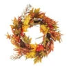 24 In. Fall Leaf And Berry Artificial Wreath-2207750 206498748
