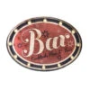 24.75 In. L Oval Lighted Metal Bar Sign-92896 206636461 -Christmas Decoration Store 2475 in. l oval lighted metal bar sign 92896