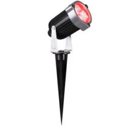3.54 In. Red LED Outdoor Spot Light (2-Pack)-88093-2PK 204643469