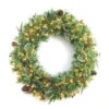 36 In. Syracuse Cashmere Berry Artificial Wreath With 100 Clear Lights-BOWOTHD171C 205982744 -Christmas Decoration Store 36 in. syracuse cashmere berry artificial wreath with 100 clear lights bowothd171c