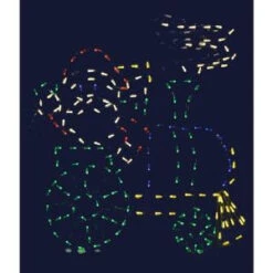 42 In. LED Pro-Line Santa In Train-90063_MP1 206925836