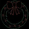 48 In. Pro-Line LED Wire Decor Wreath-96562_MP1 206947332 -Christmas Decoration Store 48 in. pro line led wire decor wreath 96562 mp1