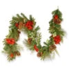 6 Ft. Hydrangea Pine Garland-RAC-1455G6 300330551 2 6 Ft. Hydrangea Pine Garland-RAC-1455G6 300330551 -Christmas Decoration Store 6 ft. hydrangea pine garland rac 1455g6