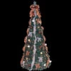 6 Ft. Indoor Pre-Lit Pop-Up Artificial Christmas Tree With Clear Lights And Ornaments-21518 207081739 -Christmas Decoration Store 6 ft. indoor pre lit pop up artificial christmas tree with clear lights and ornaments 2