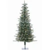 6 Ft. Pre-Lit Bridgeport Pine Artificial Christmas Tree With Clear Lights-5838--60C 300620026 -Christmas Decoration Store 6 ft. pre lit bridgeport pine artificial christmas tree with clear lights 5838 60c
