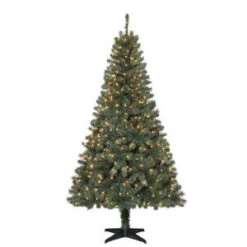 6.5 Ft. Verde Spruce Artificial Christmas Tree With 400 Clear Lights-TG66M2V36C00 205080460