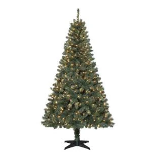 6.5 ft. Verde Spruce Artificial Christmas Tree with 400 Clear Lights-TG66M2V36C00 205080460 6.5 Ft. Verde Spruce Artificial Christmas Tree With 400 Clear Lights-TG66M2V36C00 205080460 -Christmas Decoration Store 65 ft. verde spruce artificial christmas tree with 400 clear lights tg66m2v36c00