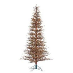 7 Ft. Pre-Lit Hard Needle Brown Twig Artificial Tree With 550 UL Clear Lights, 3105 Tips-5362--70c 300522300