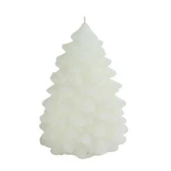 7 In. White Pine Tree Candle-9XF88WHZ 203730619