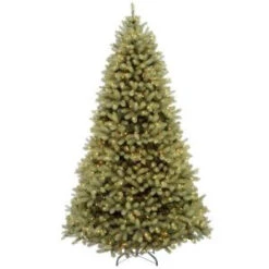 7.5 Ft. Feel-Real Downswept Douglas Fir Artificial Christmas Tree With 750 Color Choice LED Lights-PEDD4-312LD-75S 205982787