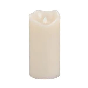 8 in. H Bisque, Vanilla Scent Wax Motion Flame Candle with Timer-42752 206504455 8 In. H Bisque, Vanilla Scent Wax Motion Flame Candle With Timer-42752 206504455 -Christmas Decoration Store 8 in. h bisque vanilla scent wax motion flame candle with timer 42752