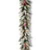 9 Ft. Dunhill Fir Garland With Clear Lights-DUF-300-9A-1 300330552 -Christmas Decoration Store 9 ft. dunhill fir garland with clear lights duf 300 9a 1