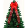 9 In. 36-Light LED Red Ribbon Bow-RB33-R009-A 202371855