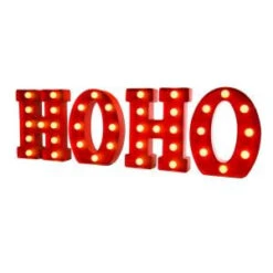 9 In. H Marquee HOHO Sign-60020 206140800