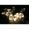 Alpine 10-Light LED Light Bulbs Faceted Clear Decorative String Lights Decor (Set Of 10)-EUT100CL-10 207140327 -Christmas Decoration Store alpine 10 light led light bulbs faceted clear decorative string lights decor set of 10