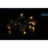 Alpine 10-Light LED White Lights With Rattan Ball String Light Decor-CIM168 207140321