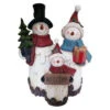 Alpine 11 In. Snowman Family Statuary-AJY170 206212922 -Christmas Decoration Store alpine 11 in. snowman family statuary ajy170