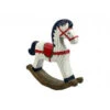 Alpine 19 In. Christmas Rocking Horse-WAZ120 207140360 -Christmas Decoration Store alpine 19 in. christmas rocking horse waz120