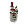Alpine 22 In. Snowman Family Statuary Decor With 4 Color Changing LED's-MCC374 207140343 -Christmas Decoration Store alpine 22 in. snowman family statuary decor with 4 color changing led39s mcc374