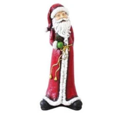 Alpine 27 In. Christmas Tall Skinny Santa Statuary-MCC300 206212953
