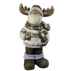 Alpine 32 In. Christmas Reindeer Statuary-WBL127 207140364