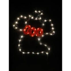 Alpine 33 In. Ghost Decoration With 50 Miniature Lights-CRW148 206266817