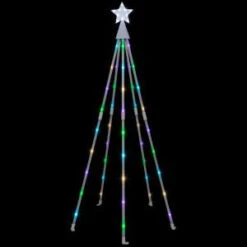 APPLights 70 In. Multi-Color KD Lighted Tech Tree-39914 206768204