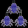 Battery Operated 10-Light LED Purple Halloween Spider Light Set (Set Of 2)-97-602-20 204619501 -Christmas Decoration Store battery operated 10 light led purple halloween spider light set set of 2 97 602 20