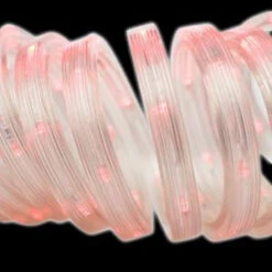 Brite Star 12 Ft. 50-Light LED Red Flat Rope Light-37-295-00 203541175