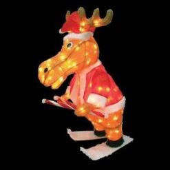 Brite Star 36.5 In. 3D Snowy Soft Skating Moose-48-353-00 203542158