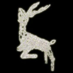 Brite Star 48 In. 105-Light Multi Posing Deer Sculpture-48-030-00 203541870