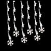Brite Star 60-Light LED Pure White Icicle Snowflake Light Set-39-752-00 203613834 -Christmas Decoration Store brite star 60 light led pure white icicle snowflake light set 39 752 00