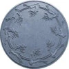 Bungalow Flooring Aqua Shield Bluestone 35 In. Round Reindeer Run Under The Tree Mat-20648583535 206317275 -Christmas Decoration Store bungalow flooring aqua shield bluestone 35 in. round reindeer run under the tree mat 20
