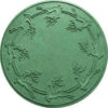 Bungalow Flooring Aqua Shield Light Green 35 In. Round Reindeer Run Under The Tree Mat-20648533535 206317270 -Christmas Decoration Store bungalow flooring aqua shield light green 35 in. round reindeer run under the tree mat