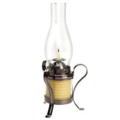 Candle By The Hour 40 Hour Coil Candle With Hurricane Lamp-20625BP 100652454