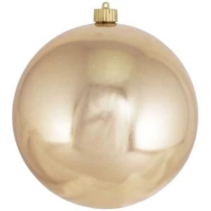 Christmas by Krebs 200 mm Gilded Gold Shatterproof Ball (Pack of 6)-CBK14008 203472847 Christmas By Krebs 200 Mm Gilded Gold Shatterproof Ball (Pack Of 6)-CBK14008 203472847 -Christmas Decoration Store christmas by krebs 200 mm gilded gold shatterproof ball pack of 6 cbk14008
