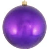 Christmas By Krebs 200 Mm Vivacious Purple Shatterproof Ball (Pack Of 6)-CBK26011 204509853 -Christmas Decoration Store christmas by krebs 200 mm vivacious purple shatterproof ball pack of 6 cbk26011