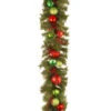 Decorative Collection 6 Ft. Red And Green Garland-DC3-170-6B 300330575 2 Decorative Collection 6 Ft. Red And Green Garland-DC3-170-6B 300330575 -Christmas Decoration Store decorative collection 6 ft. red and green garland dc3 170 6b