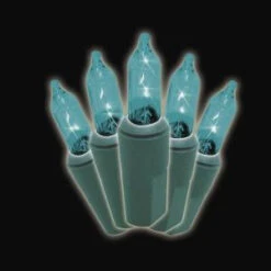 Designer Series 100-Light Teal Mini Lights-37-468-20 204640958