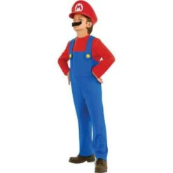 Disguise Child Super Mario Bros Mario Costume-R883653_M 205479002