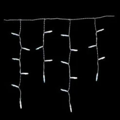 EcoSmart 100-Light LED Warm White And Blue Icicle Light Set-701211 202212483