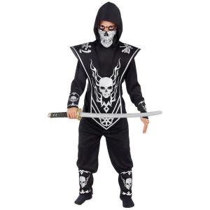 Fun World Boys Silver Skull Lord Ninja Costume-FW110092S_M 204431107 Fun World Boys Silver Skull Lord Ninja Costume-FW110092S_M 204431107 -Christmas Decoration Store fun world boys silver skull lord ninja costume fw110092s m