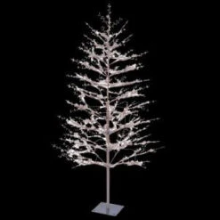 GE 5 Ft. Brown Winter Berry Branch Tree With C4 Color Choice LED Lights-23503HD 205146864