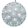 GE 5.5 In. 50-Light LED StayBright Cool White Super Sphere-99302HD 206768273 -Christmas Decoration Store ge 55 in. 50 light led staybright cool white super sphere 99302hd