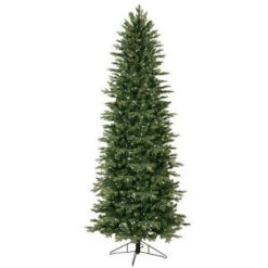 GE 7.5 Ft. Indoor Pre-Lit Just Cut Aspen Fir Artificial Christmas Tree With Clear ConstantON Lights And 1-Plug-01591HD 206768367