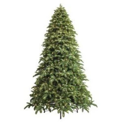 GE 9 Ft. Just Cut Noble Fir EZ Light Artificial Christmas Tree With 1000 Color Choice LED Lights-25911HD 205983402