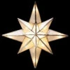 GE Clear Capiz Bethlehem Star Tree Topper-71401HD 205147048